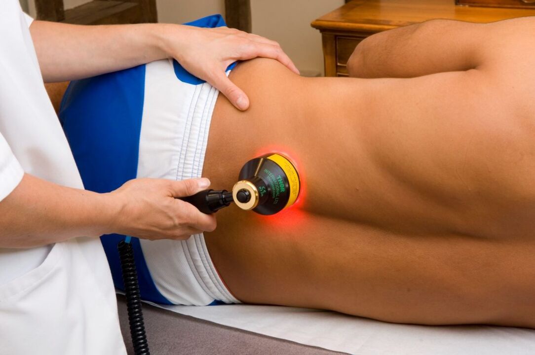 Fisioterapia para a osteocondrose lumbar