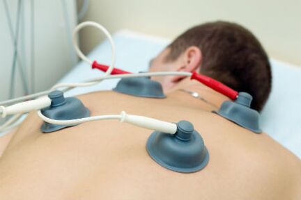 Electroterapia con osteocondrose cervical