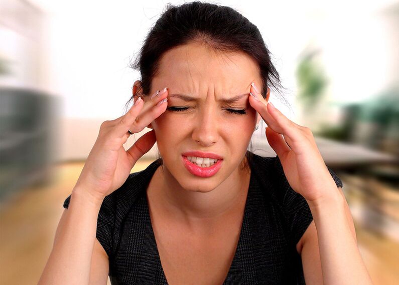 Mareo con osteocondrose cervical